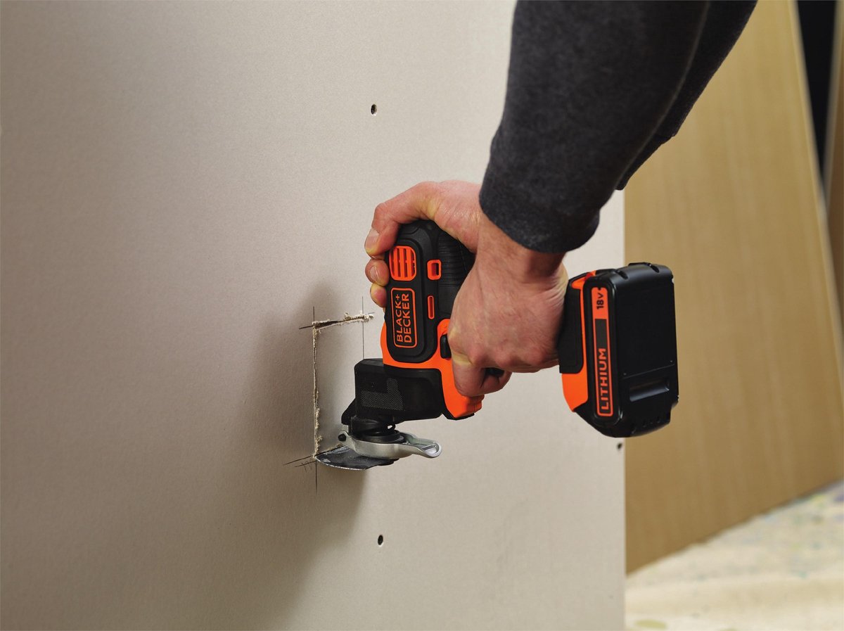 BLACK+DECKER MT218K 18V Lithium Ion Multievo Schroefboormachine - Zwart
