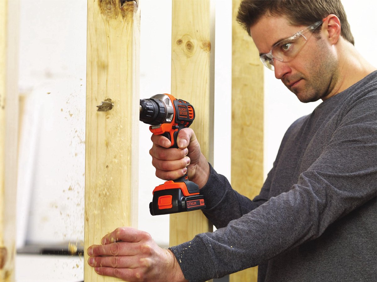 BLACK+DECKER MT218K 18V Lithium Ion Multievo Schroefboormachine - Zwart
