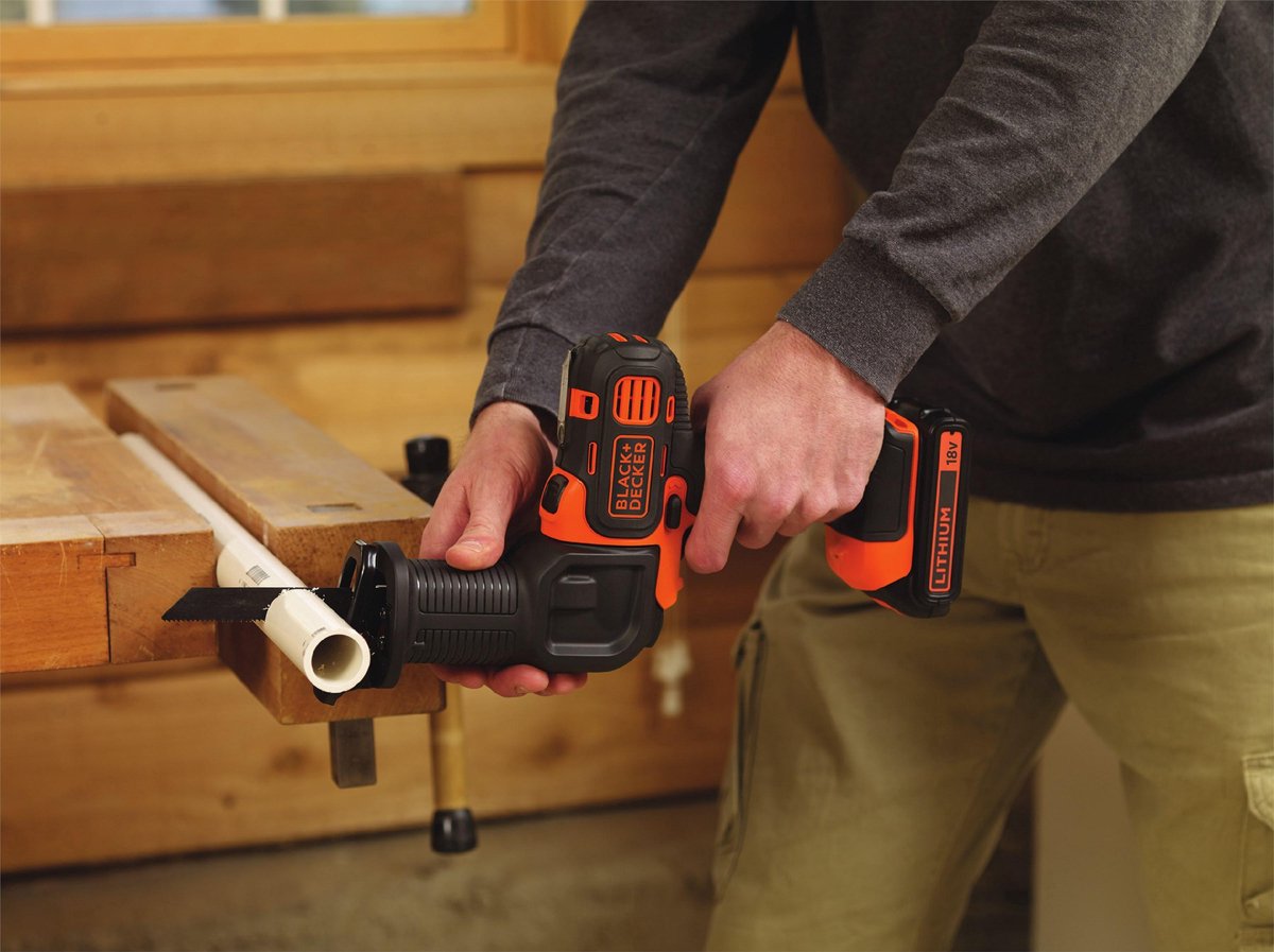 BLACK+DECKER MT218K 18V Lithium Ion Multievo Schroefboormachine - Zwart