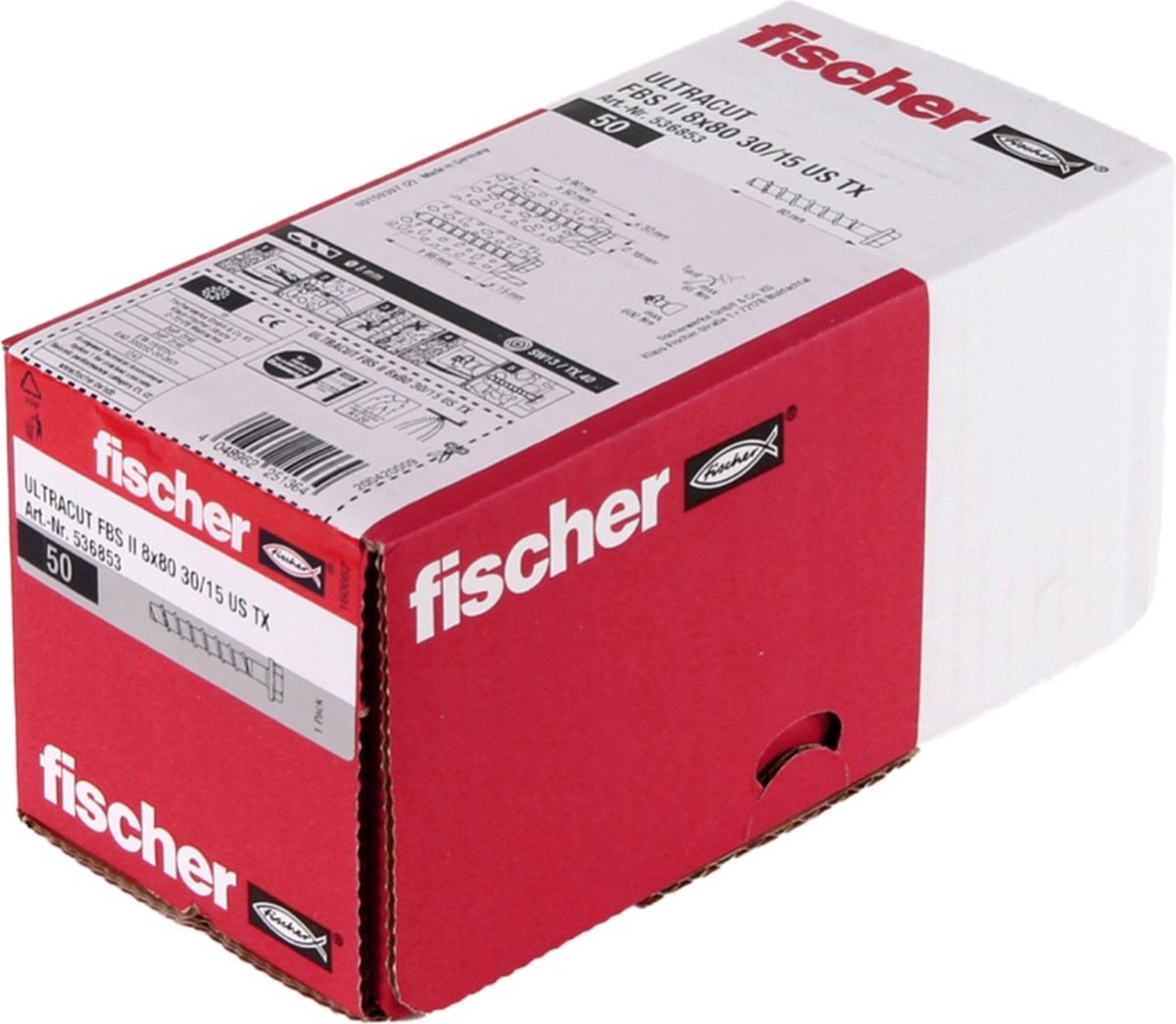 Fischer FBS II 8x80 30/15 US TX 50 St