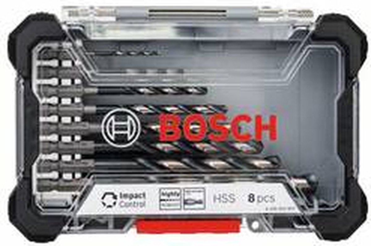 Bosch Metaalboren | Robustline HSS | zeskant | 8-Delig | 2607019922 - 2608577146