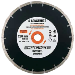 Perfectmate EPU0602 Diamantschijf | Universeel | 125 mm