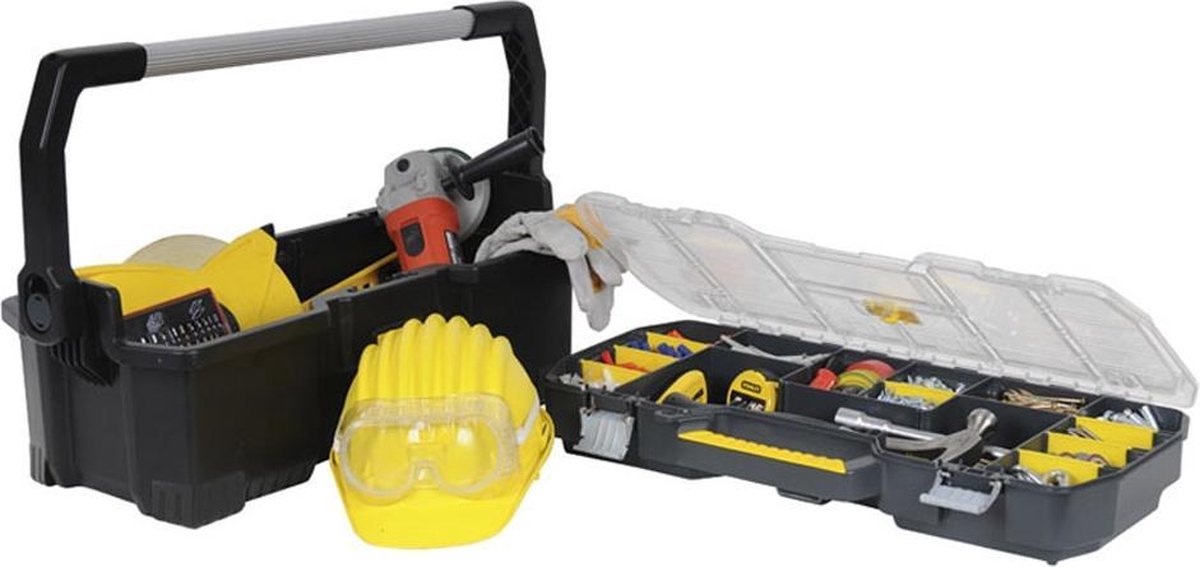 Stanley Gereedschapsbak met Organizer 19" | STST1-70317 - Zwart