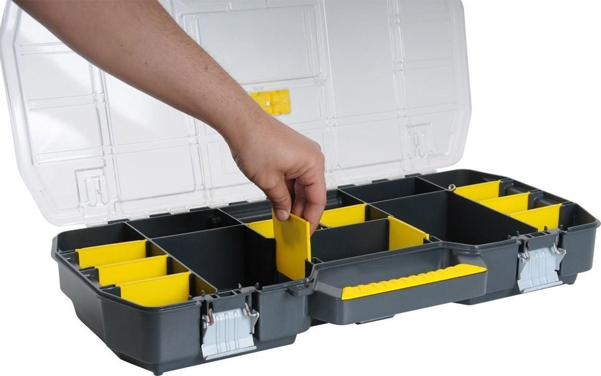 Stanley Gereedschapsbak met Organizer 19" | STST1-70317 - Zwart
