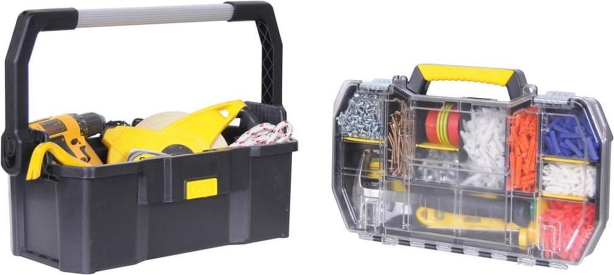 Stanley Gereedschapsbak met Organizer 19" | STST1-70317 - Zwart