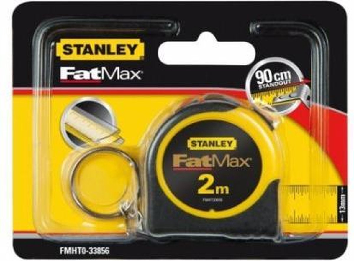 Stanley FatMax Rolbandmaat 2m Sleutelhanger