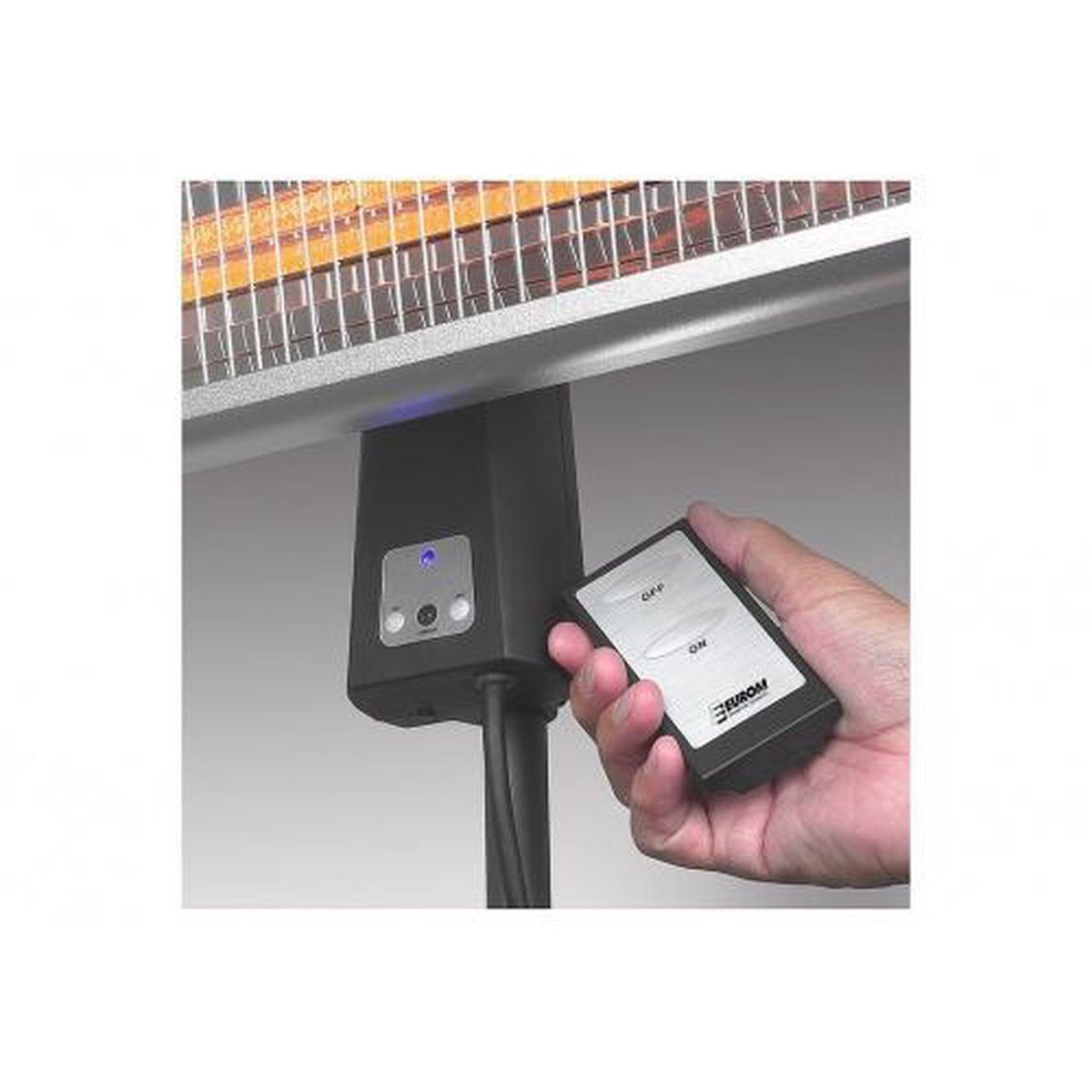 EUROM TH1800S Terrasstraler - Zwart