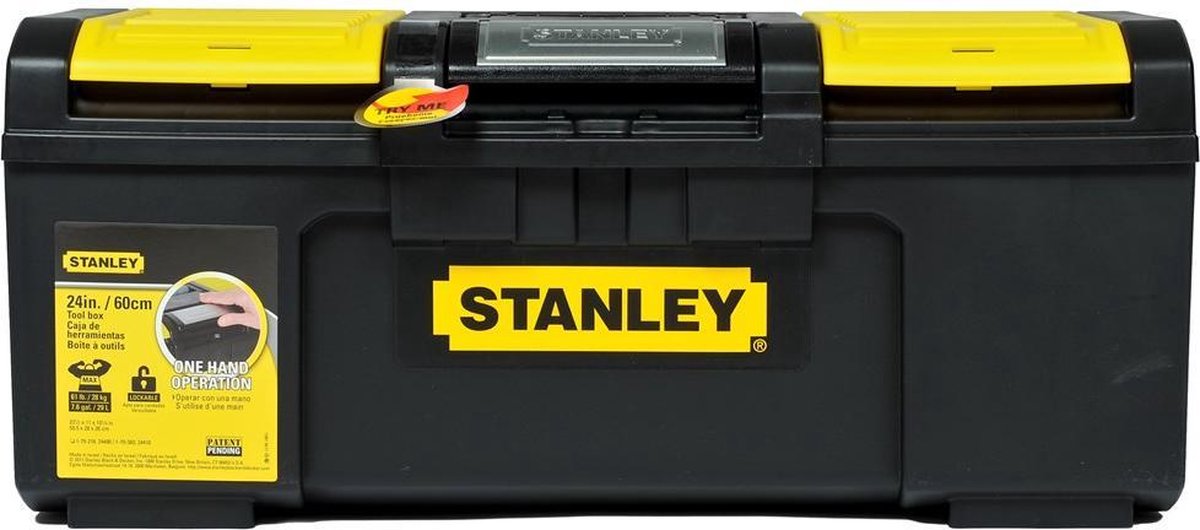 Stanley Gereedschapskoffer 24" , type 1-79-218 - Zwart