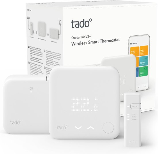 Tado Starter Kit - Wireless Smart Thermostat V3+