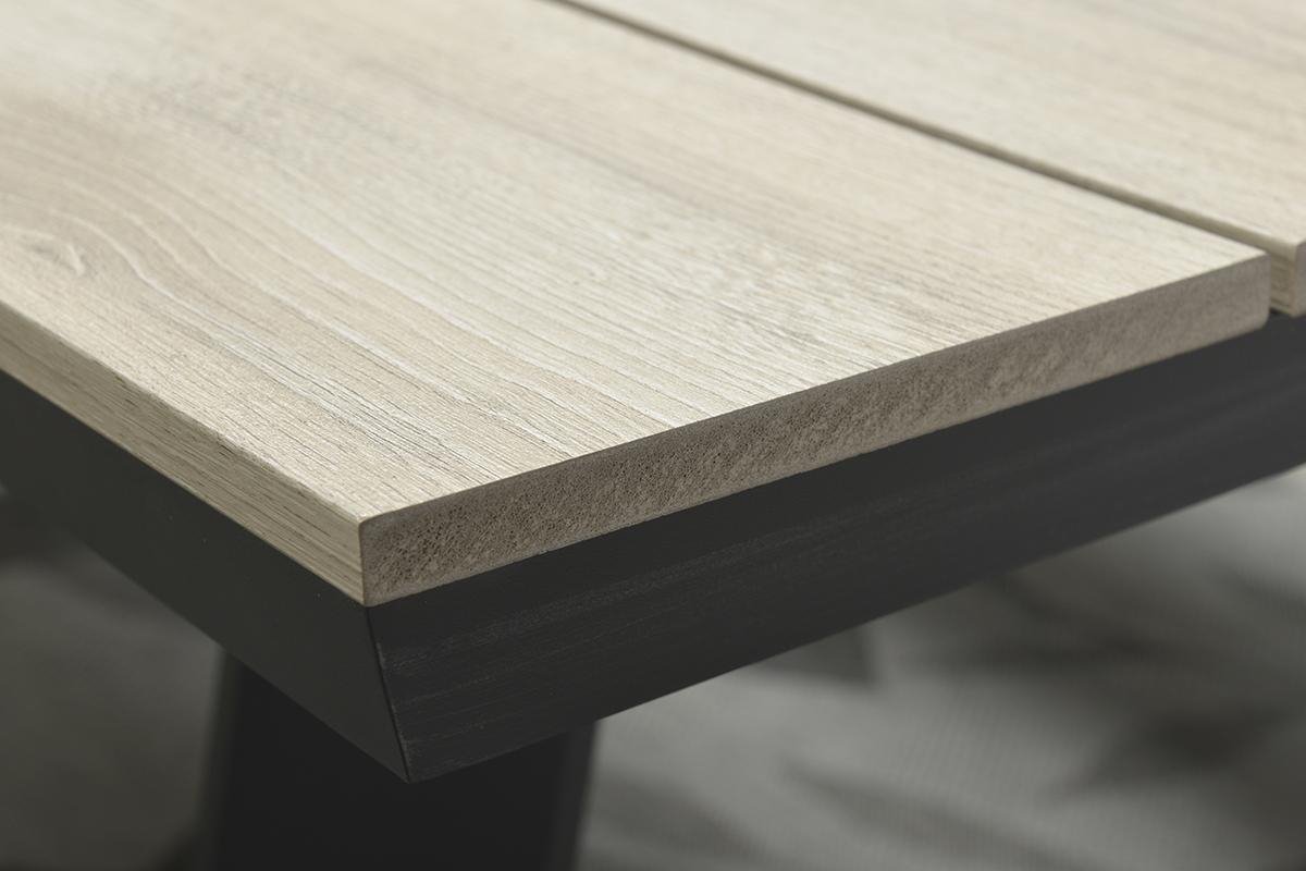 Garden Impressions Sarria picknick set 200 x 90 - donker - Grijs