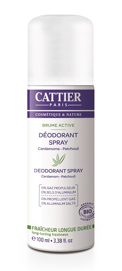 Cattier Deospr Cardamom Bio- 100ml