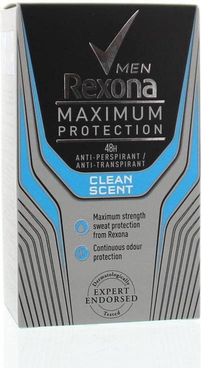 Rexona Men Maximum Protection Clean Scent Deodorant Stick 45ml