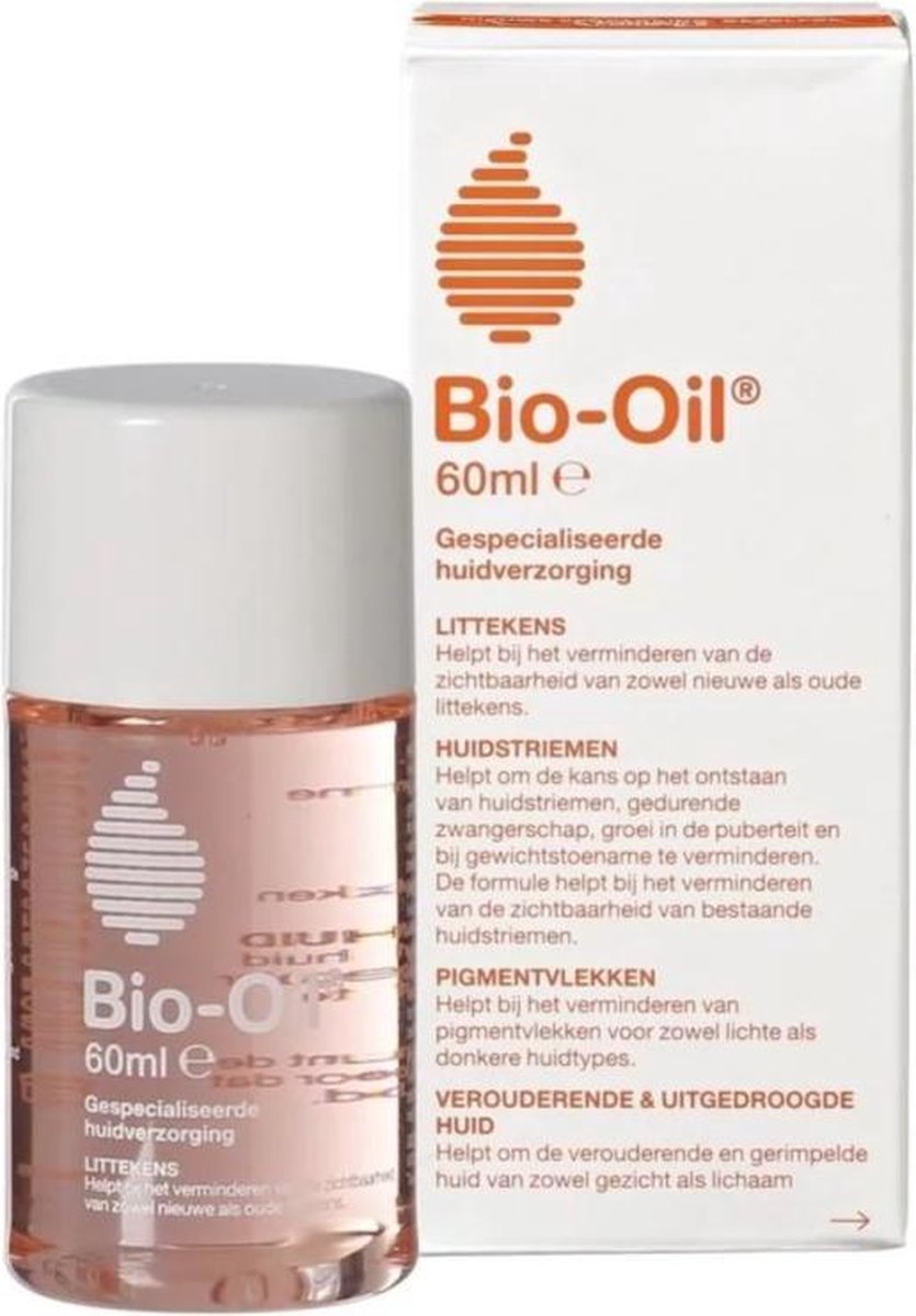 Bio Oil Verzacht Littekens Huidstriemen En Pigmentvlekken 60ml