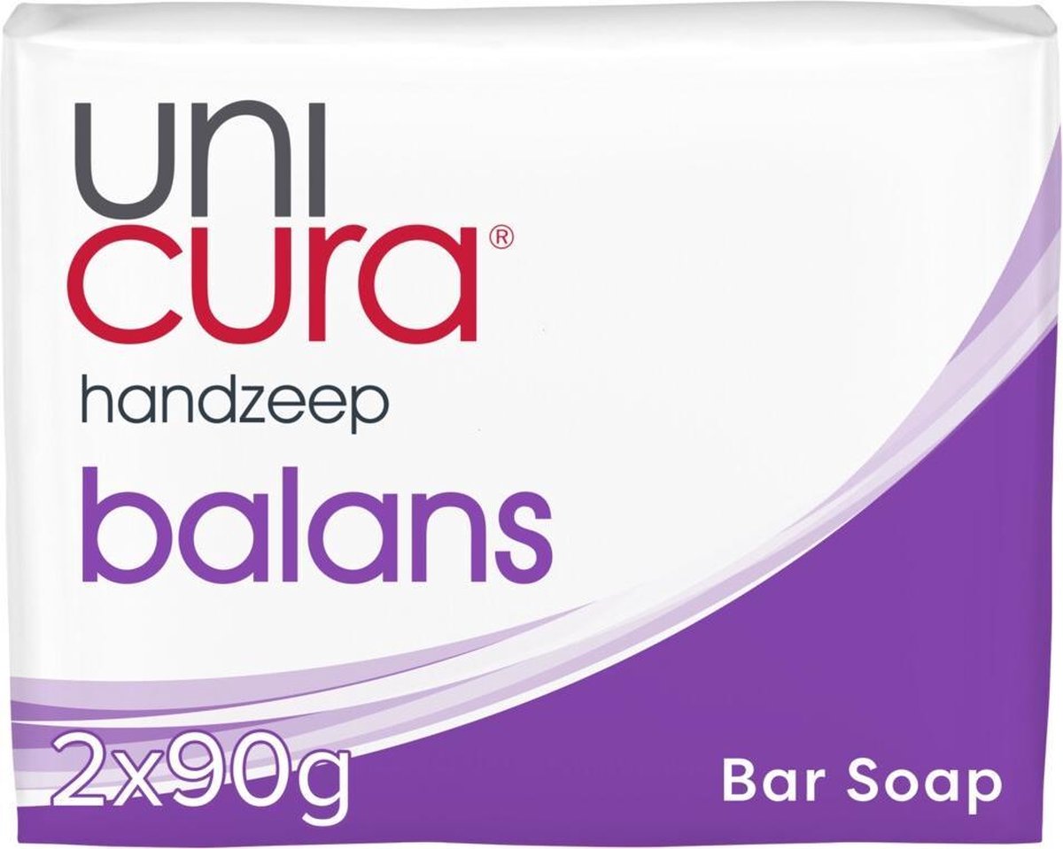 Unicura Handzeep Balance Zeeptablet 2x90gr