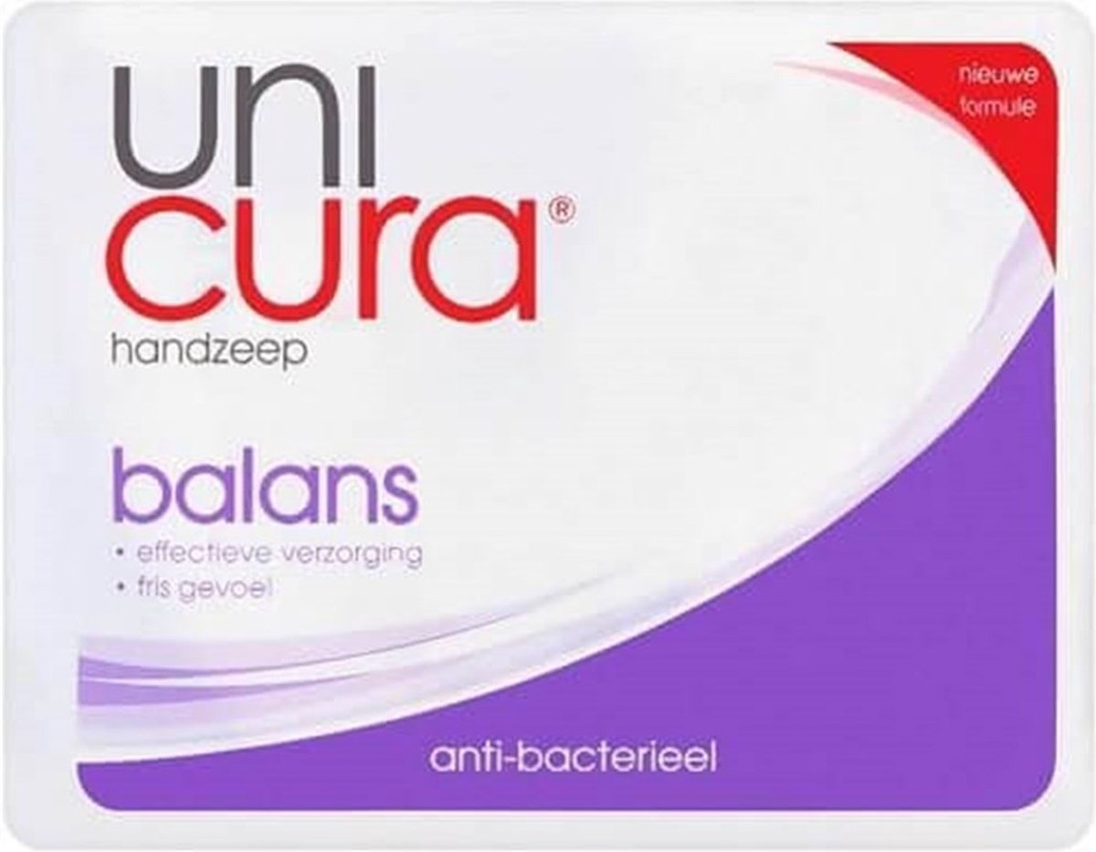 Unicura Handzeep Balance Zeeptablet 2x90gr