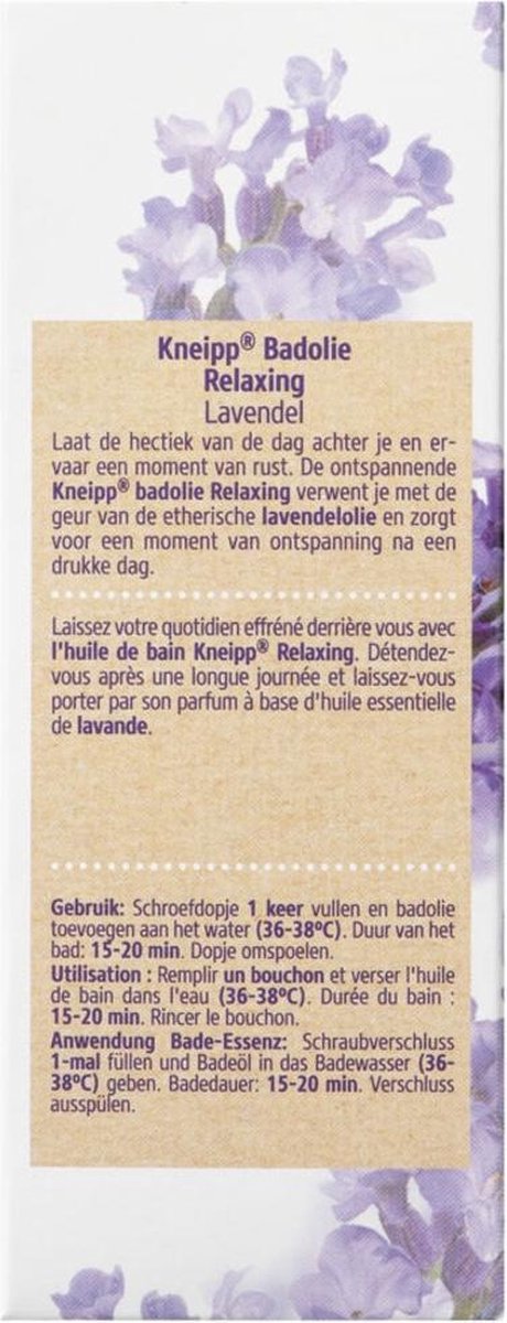 Kneipp Badolie Lavendel Bestekoop 100ml