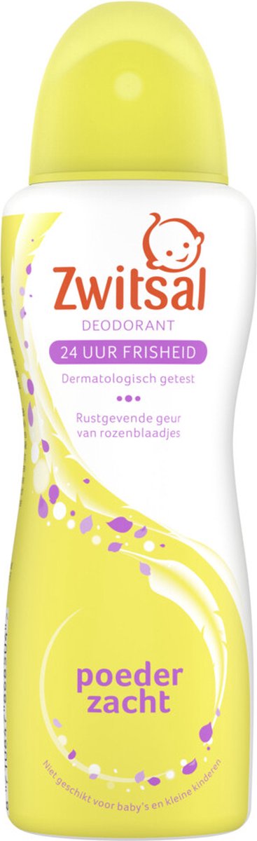 Zwitsal Deodorant Spray Poederzacht 100ml