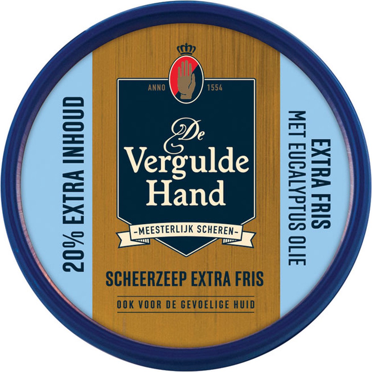 Vergulde Hand 75gram Scheerzeeptablet Extra Fris