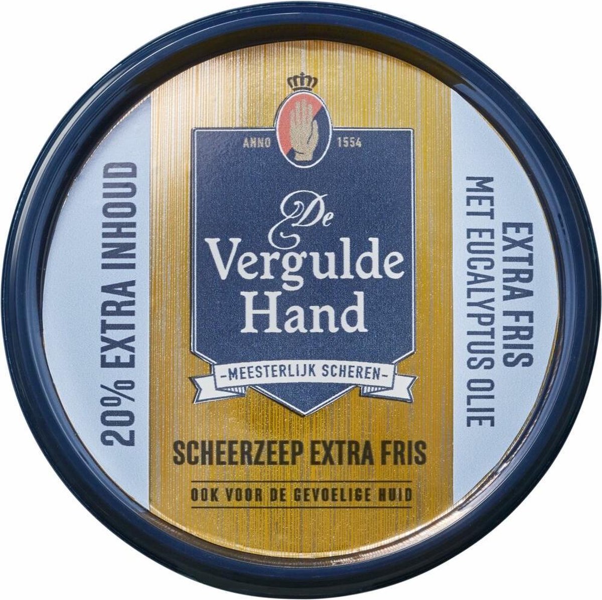 Vergulde Hand 75gram Scheerzeeptablet Extra Fris