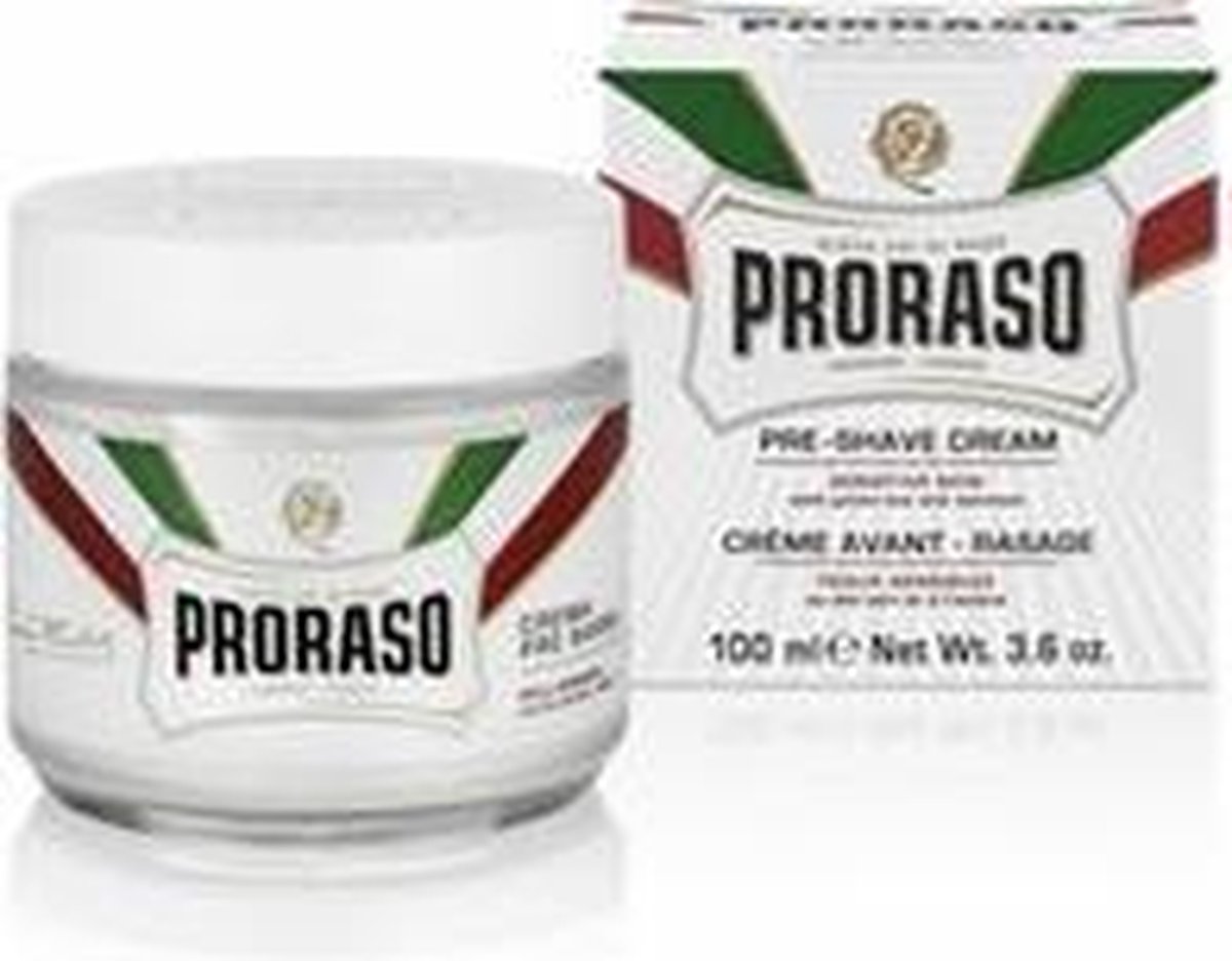 Proraso 100ml Pre-Shave Crme Green Tea