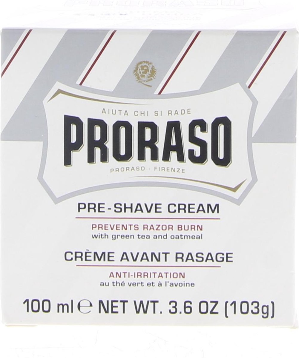 Proraso 100ml Pre-Shave Crme Green Tea