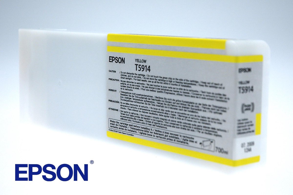 Epson T591400 - Inktcartridge / Foto - Geel