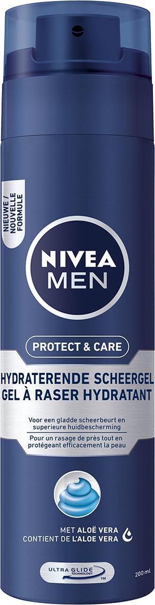 Nivea 200ml Men Vochtinbrengende Scheergel