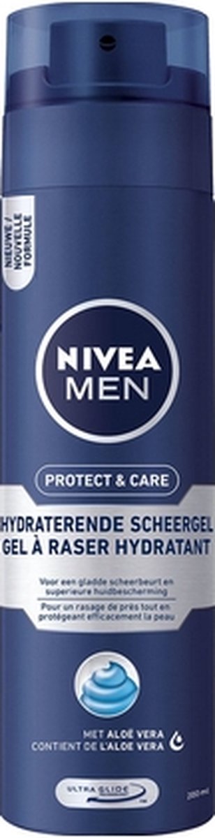 Nivea 200ml Men Vochtinbrengende Scheergel