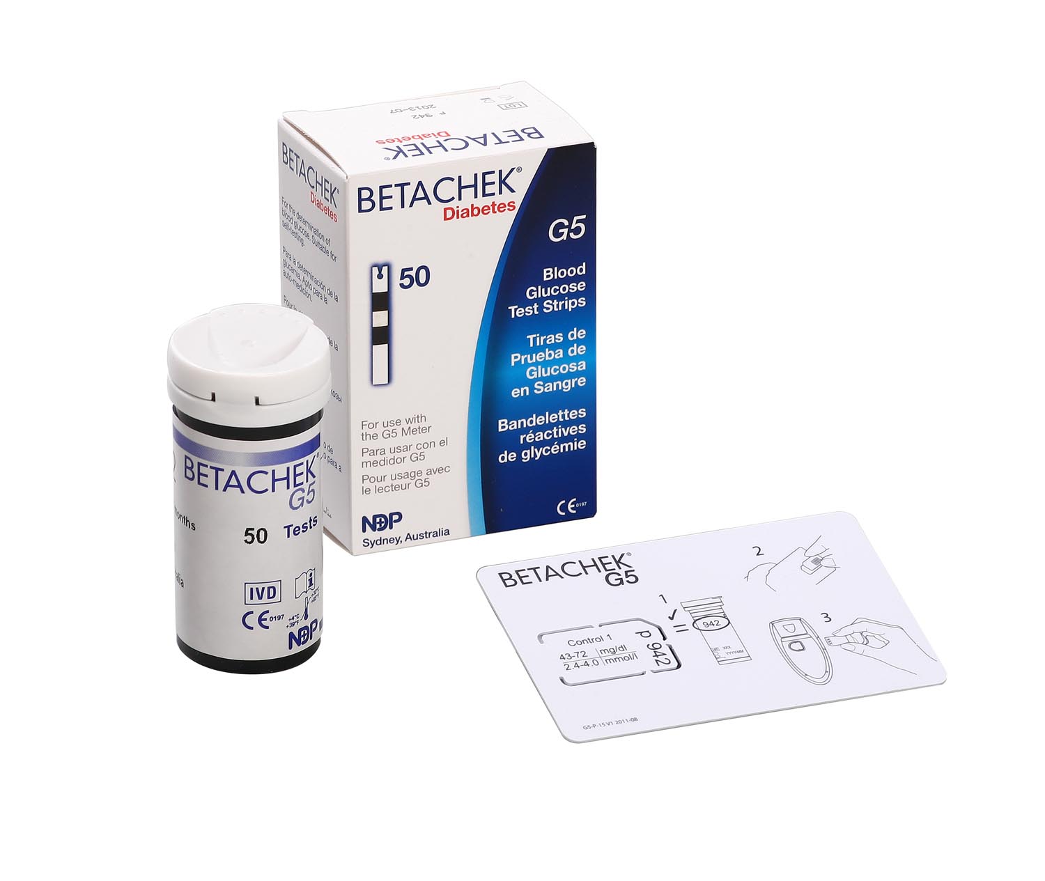 Testjezelf Betachek Glucose Teststrip