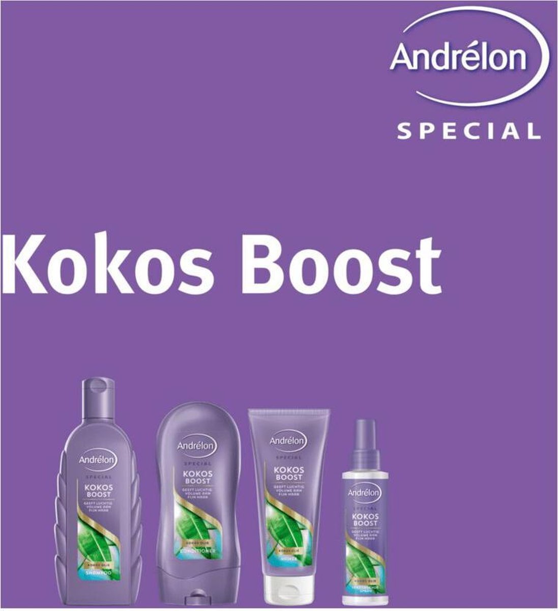 Andrelon Verzorgende Spray Kokos Boost 125ml