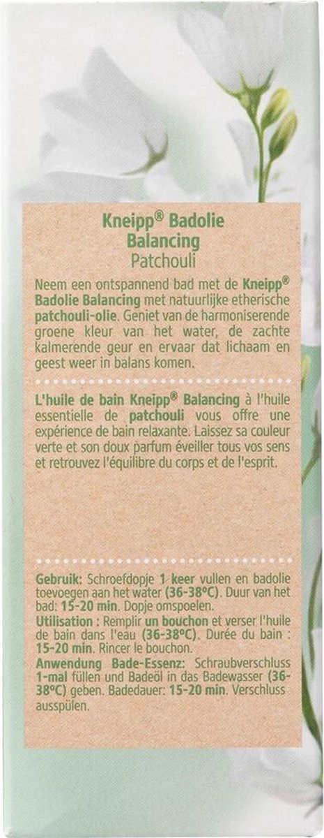 Kneipp Badolie Patchouli 100ml