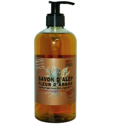 Aleppo Soap Co Zeep Arganbloesem Pomp 500ml