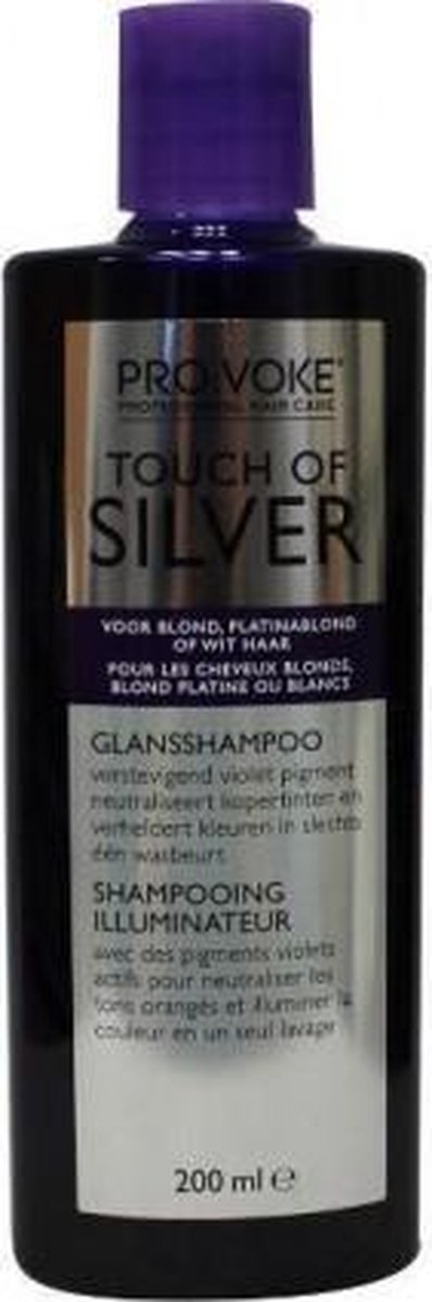 Provoke Touch Of Glansshampoo 200ml - Silver