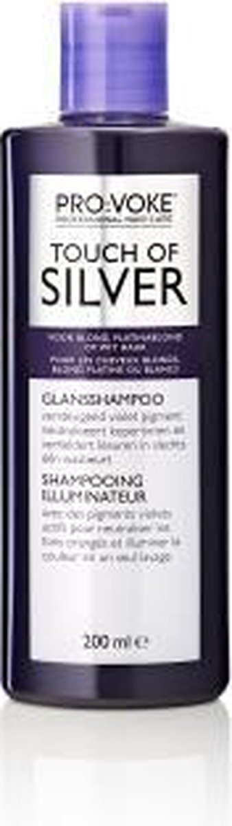 Provoke Touch Of Glansshampoo 200ml - Silver