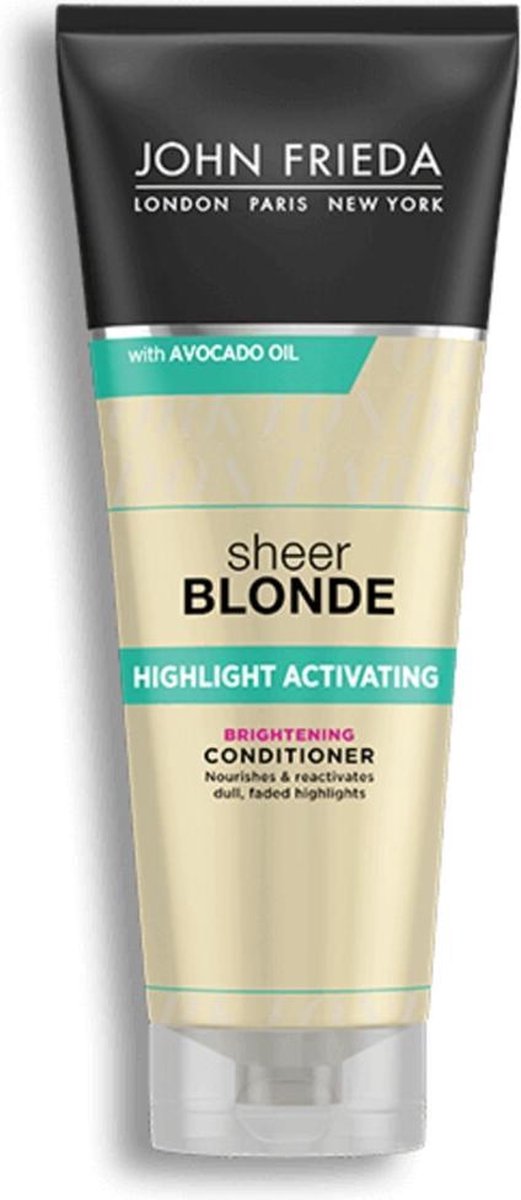 John Frieda Sheer Blonde Highlight Activating Hydraterende Conditioner Blond Haar 250ml