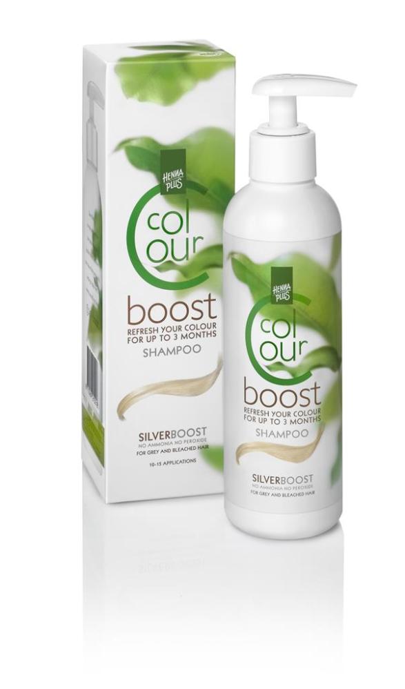 Hennaplus Colour Boost Shampoo 1 200ml - Silver