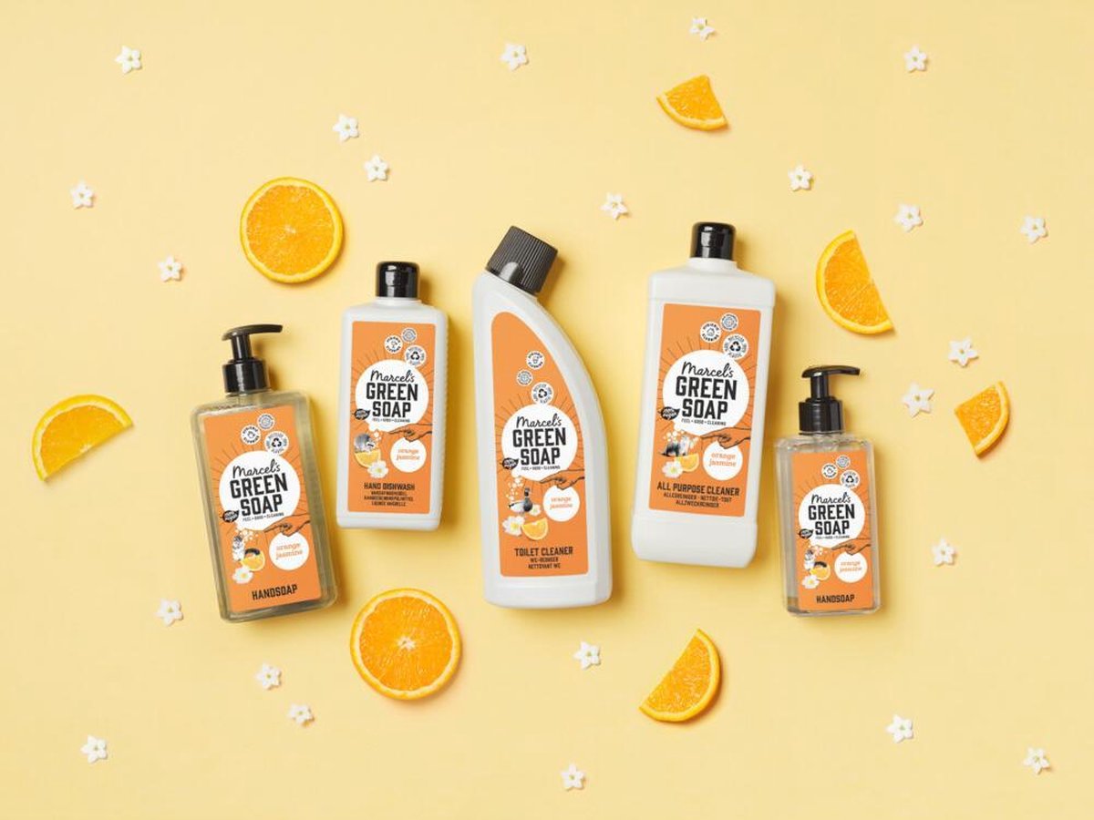 Marcel Green Soap Handzeep Sinaasappel en Jasmijn 500ml