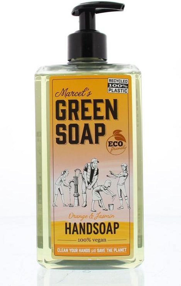 Marcel Green Soap Handzeep Sinaasappel en Jasmijn 500ml