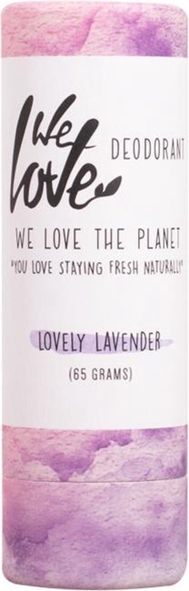 We Love The Planet Deodorant Stick Lovely Lavender 65gr