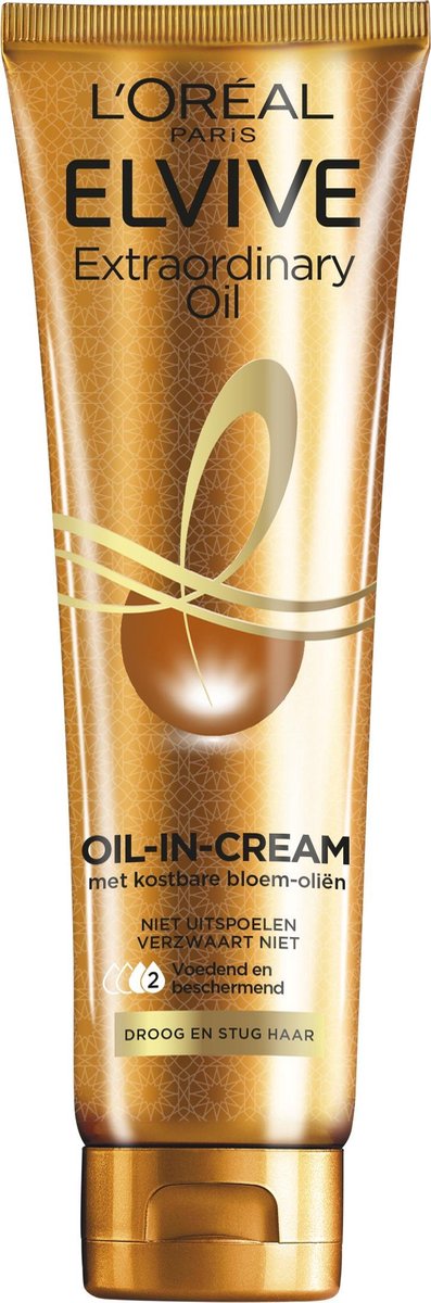 Elvive Loreal Paris Extraordinary Oil-In-Cream Haarcreme Tube 150ml