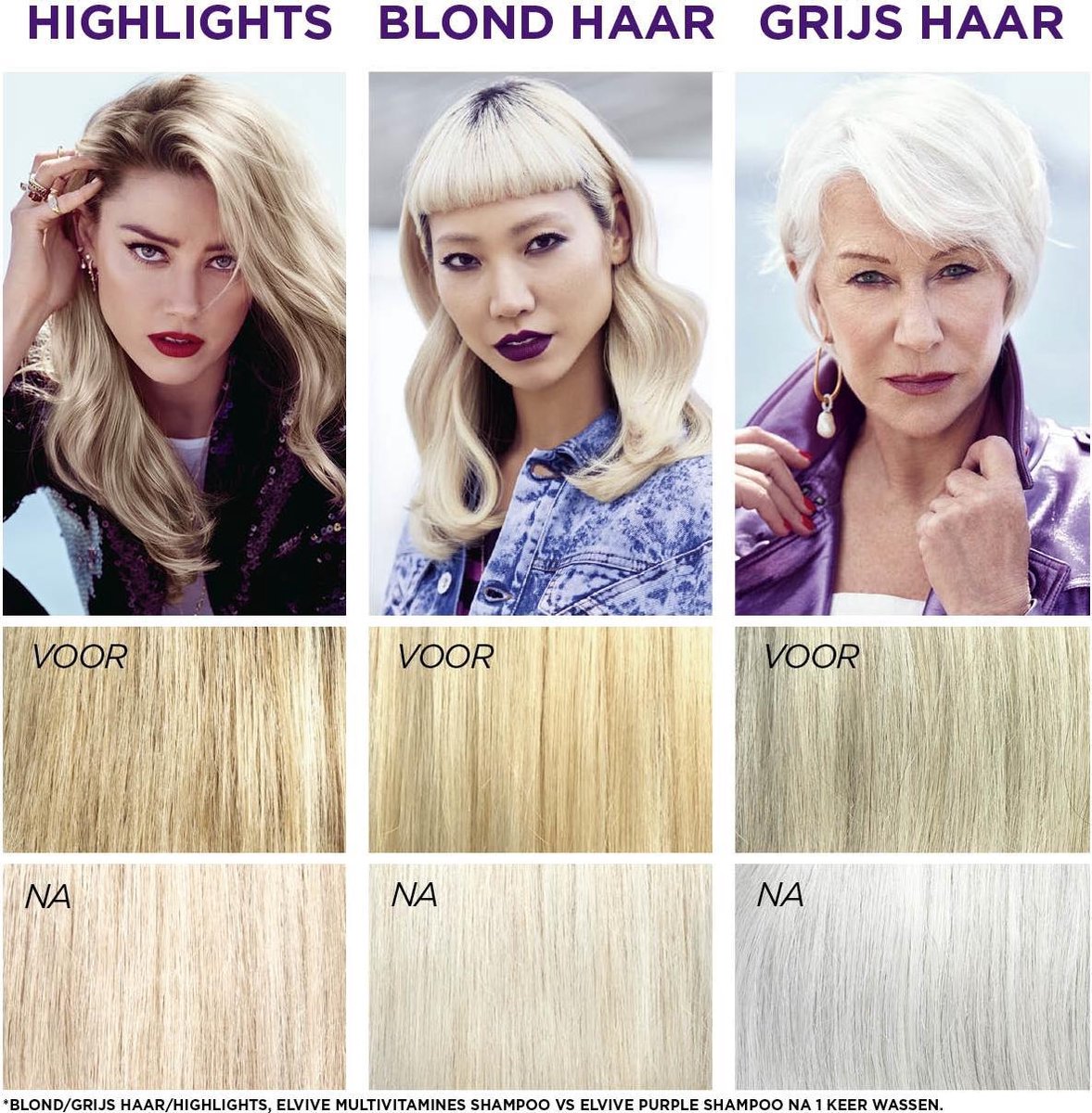 L'Oreal Paris Elvive Color-Vive Purple Shampoo Zilver Care 200ml