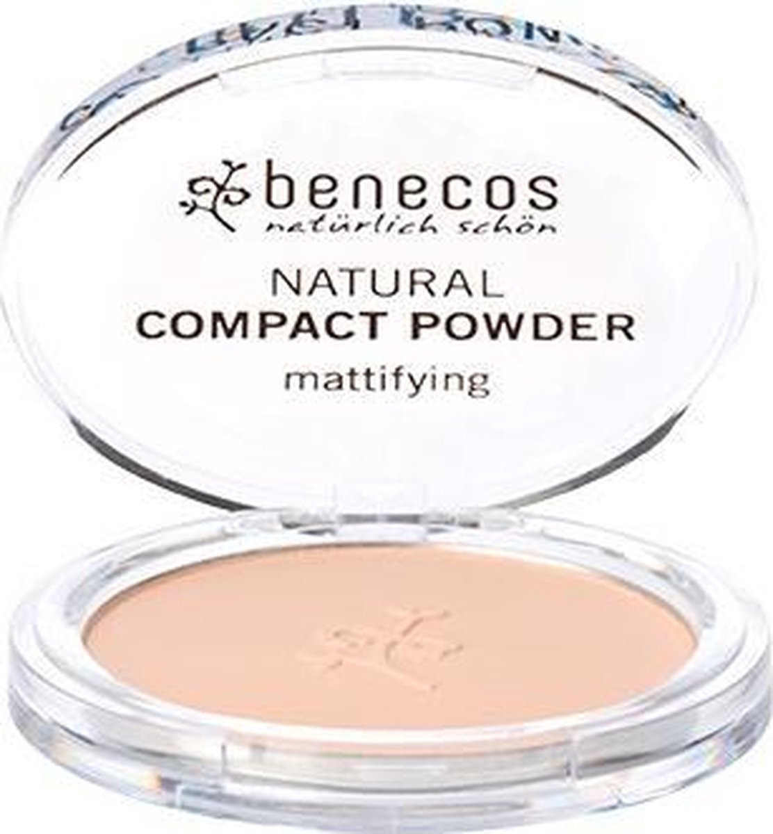 Benecos Compact Powder Sand - Silver