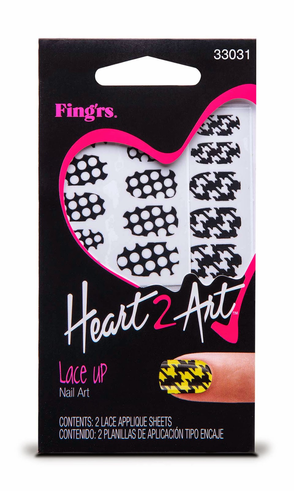 Fing&apos;rs Heart 2 Art Lace Up 33031