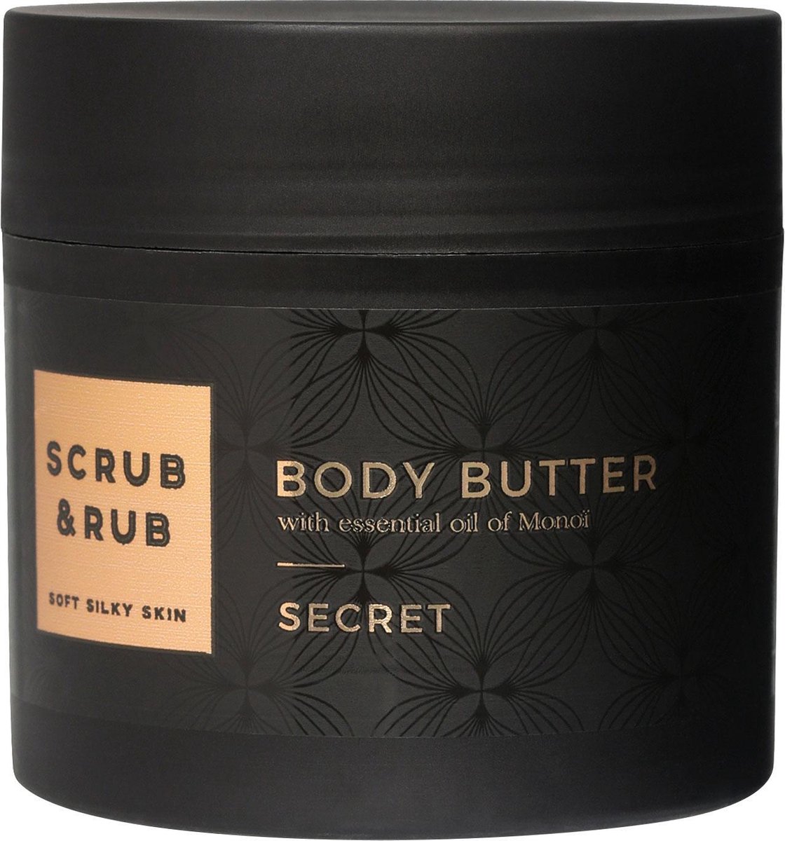 Scrub And Rub Body Butter Secret 200ml