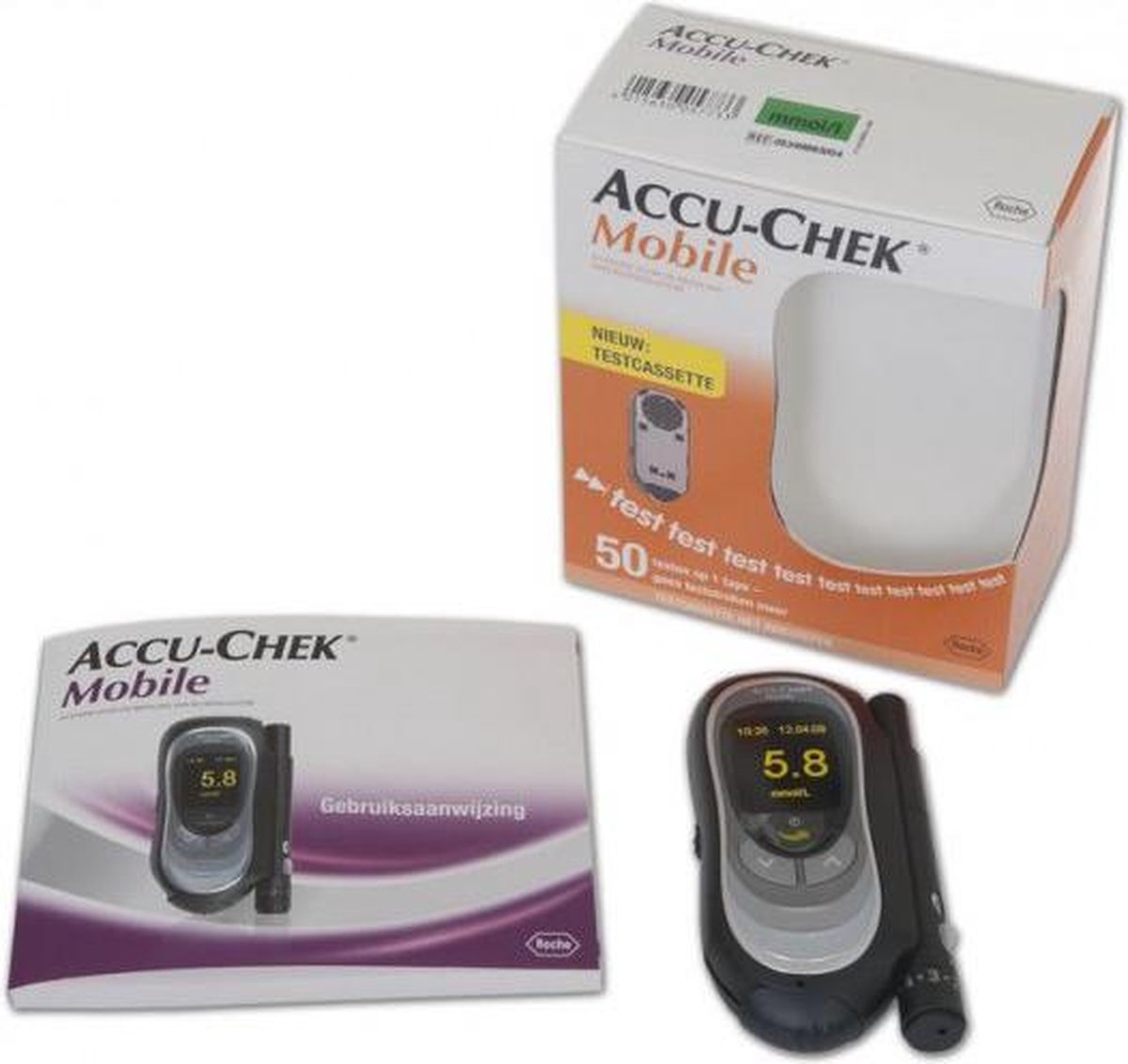 Roche Accu Chek Mobiele Bloedglucose Meter