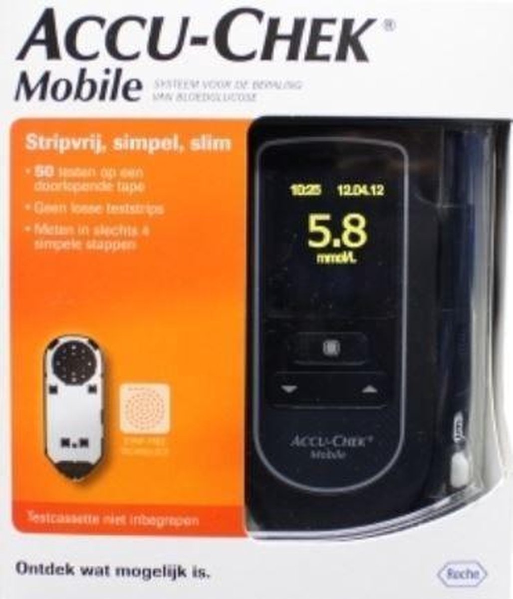 Roche Accu Chek Mobiele Bloedglucose Meter