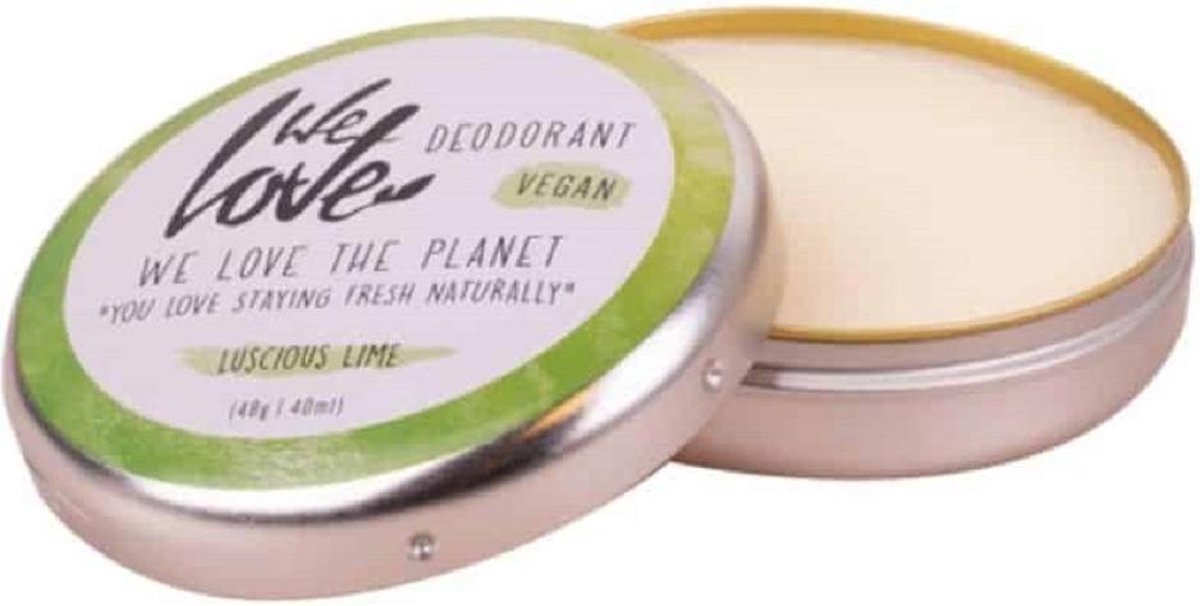 We Love The Planet Luscious Lime Deodorant Creme 48GR