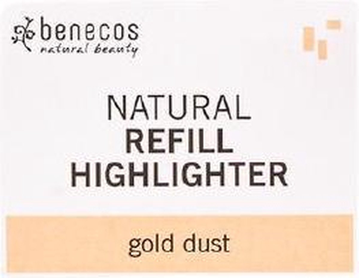 Benecos Natural Refill Highlighter Gold Dust - Silver