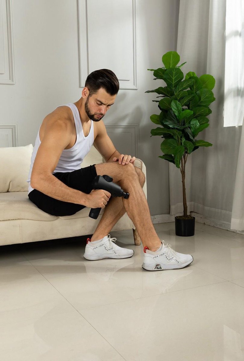 Orange Care Muscle Massage Gun Stuk - Zwart