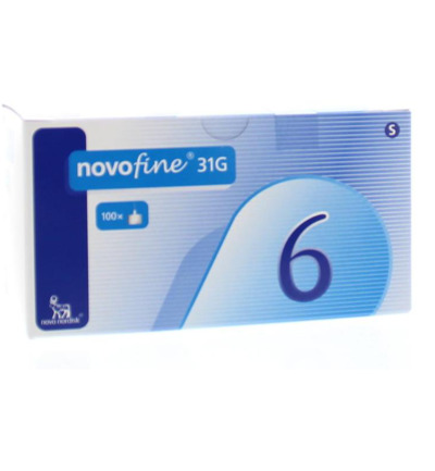 Novo Nordisk Novofine Nld 0.25x6mm 31g